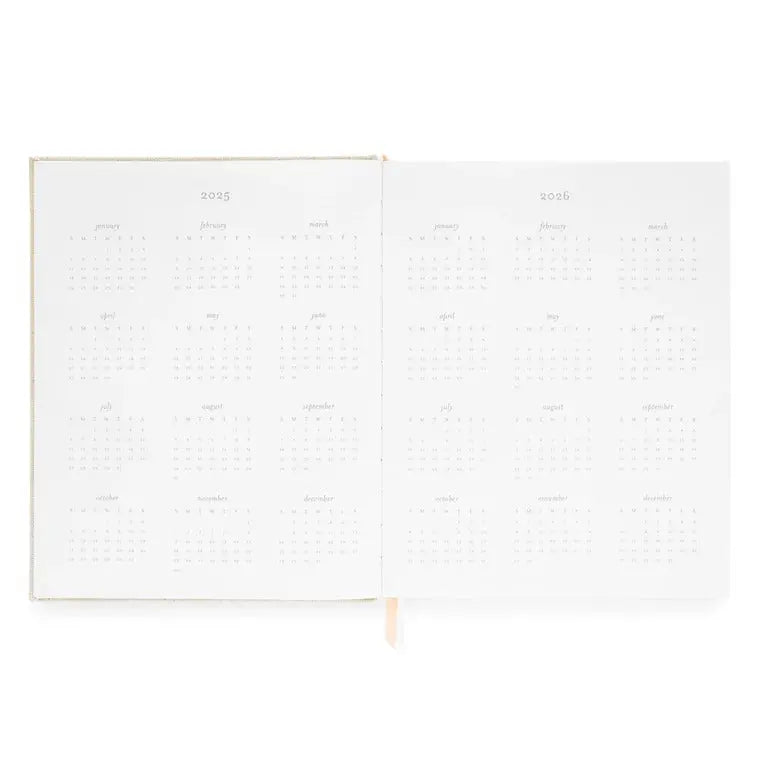 2025 Flax Desk Planner - The Tiny Details