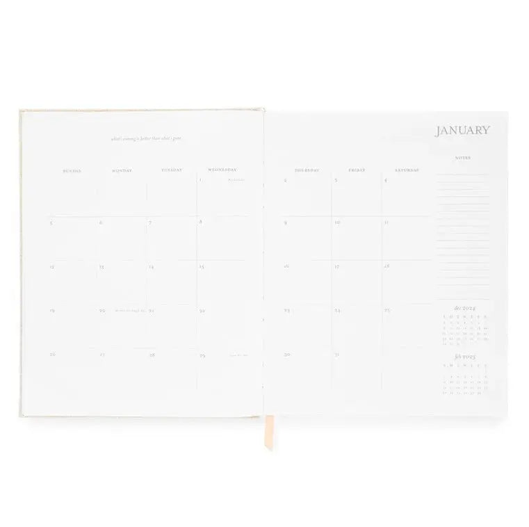 2025 Flax Desk Planner - The Tiny Details