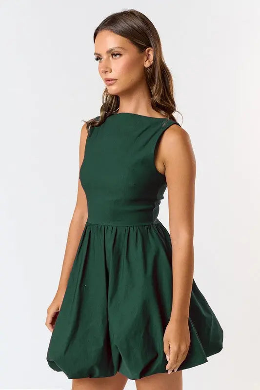 tiny green dress City Girl Green Gold Button Wrap Front Mini Dress