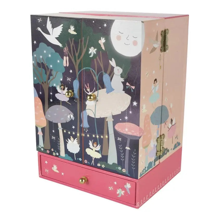 Enchanted Musical Jewelry Wardrobe Box - The Tiny Details