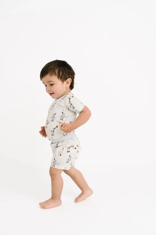 Knightly Dreams Bamboo Short Set - The Tiny Details