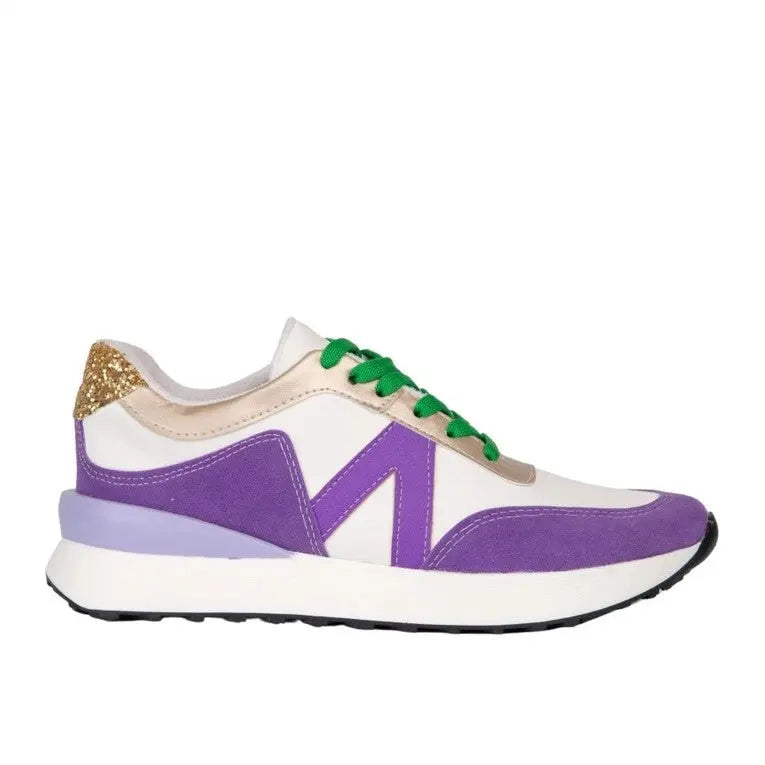 Mambo Purple Sneakers - The Tiny Details