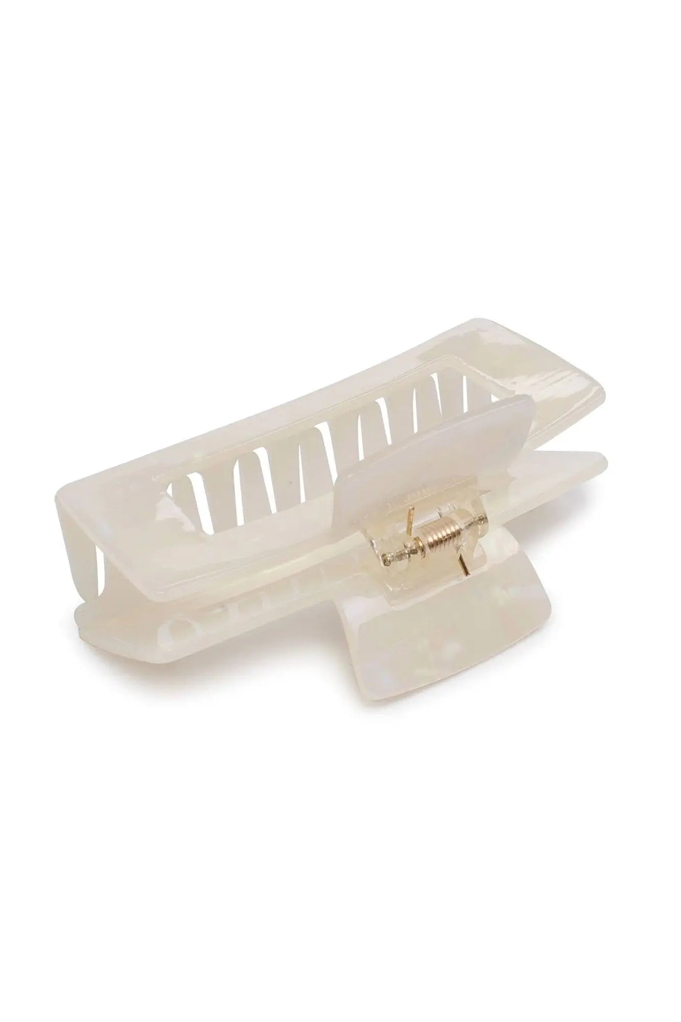 Shop Tiny Details Oversized Cutout Rectangular Hair Claw