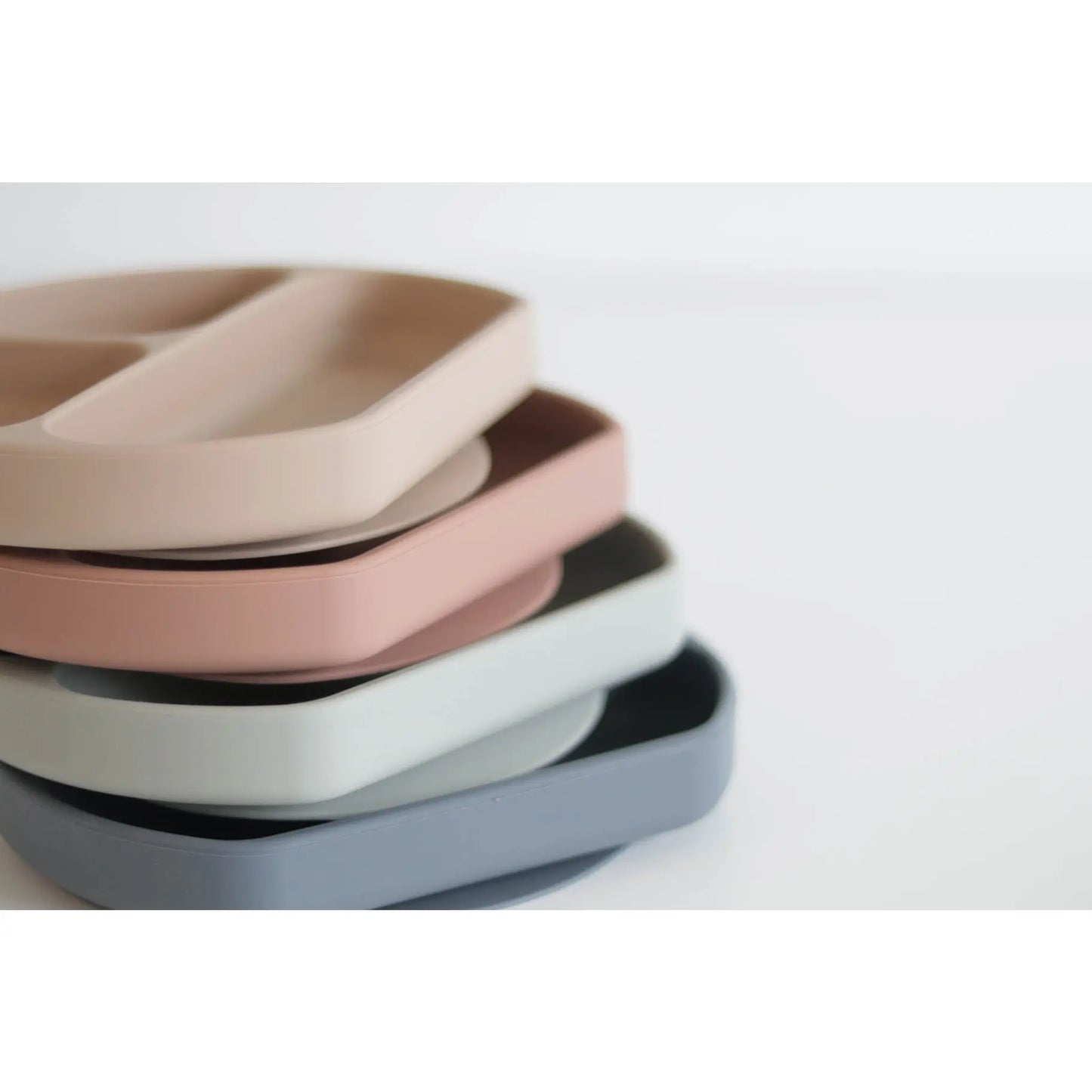 The Tiny Details Silicone Suction Plate with Lid & Spoon