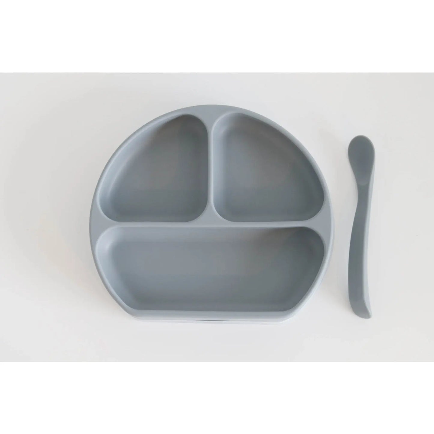 The Tiny Details Silicone Suction Plate with Lid & Spoon