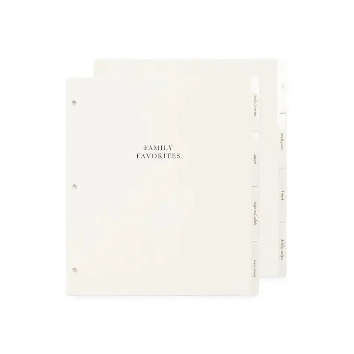 The Tiny Details The Recipe Binder