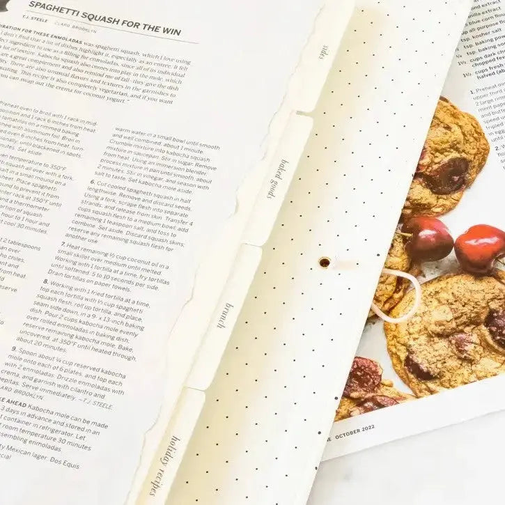 The Tiny Details The Recipe Binder