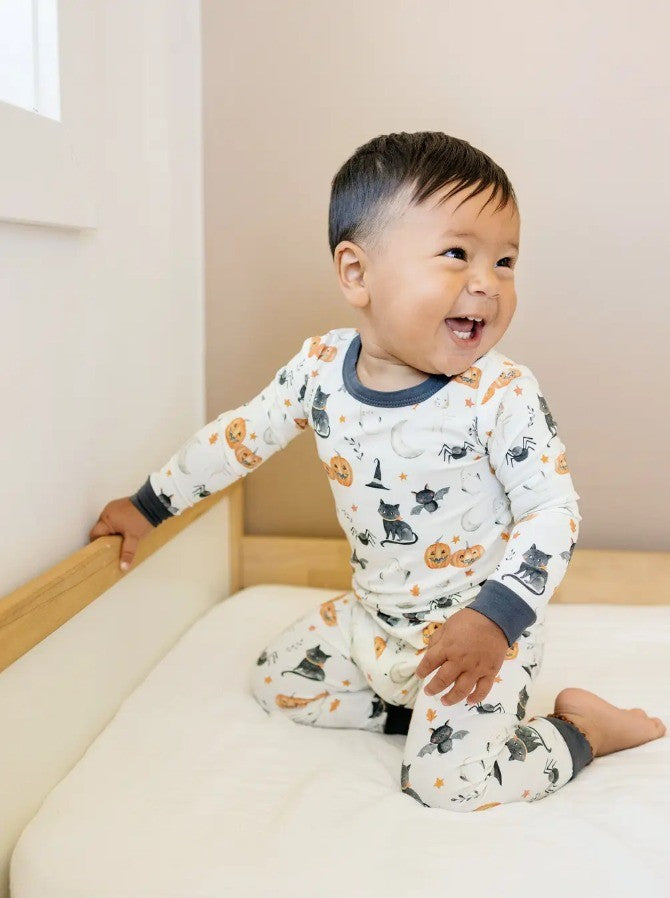 Boo Crew 2pc Bamboo Halloween Toddler Pajamas - The Tiny Details