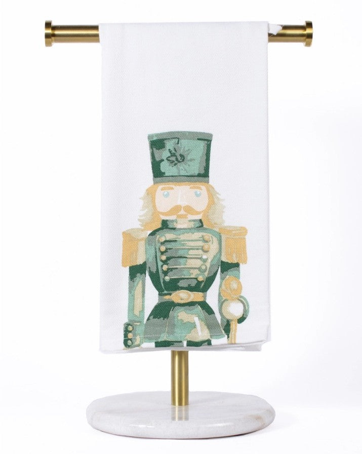 Watercolor Nutcracker Hand Towel