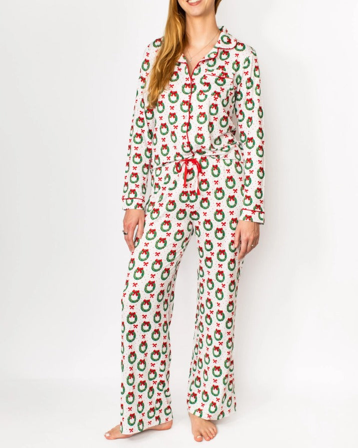 Clara Wreath Pajama Set - The Tiny Details