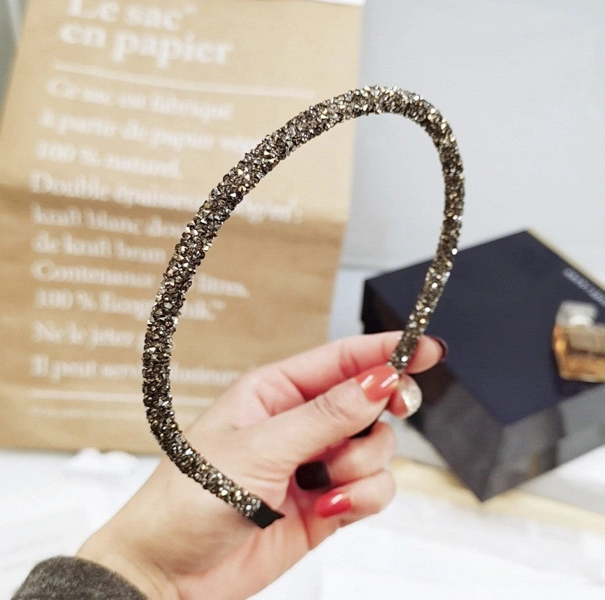 Sparkly Rhinestone Skinny Headbands - The Tiny Details