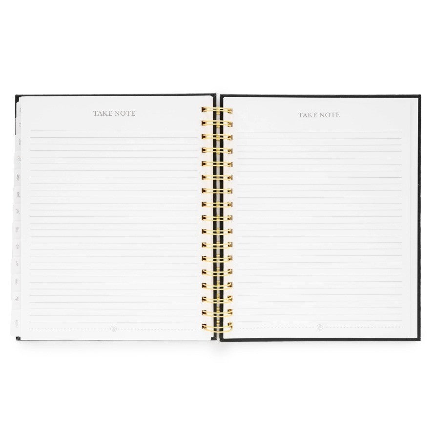 2026 Forest Green Signature Spiral Planner