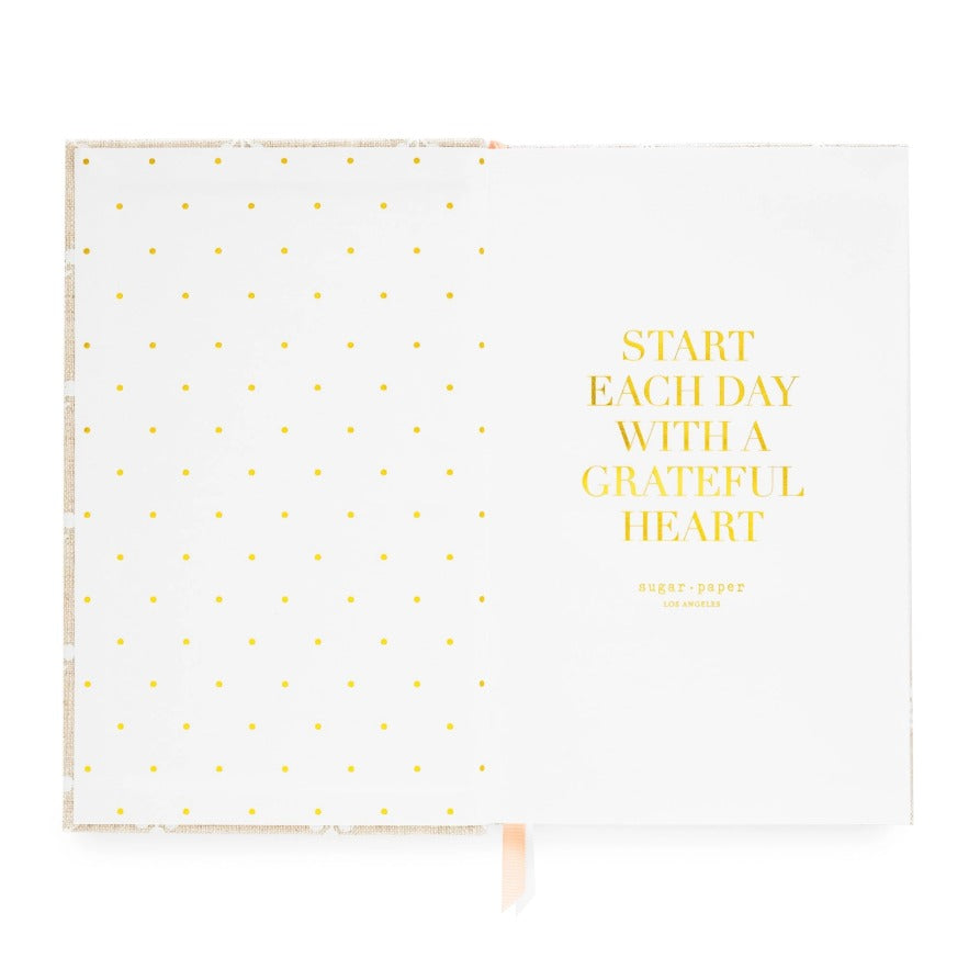 2026 Pink Gingham Small Bound Planner