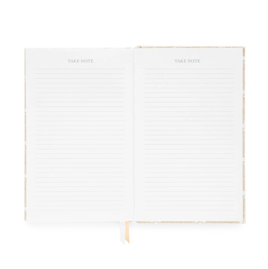 2026 Pink Gingham Small Bound Planner