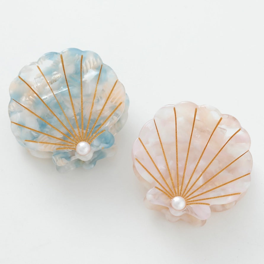 Pearl Seashell Hair Claw - The Tiny Details