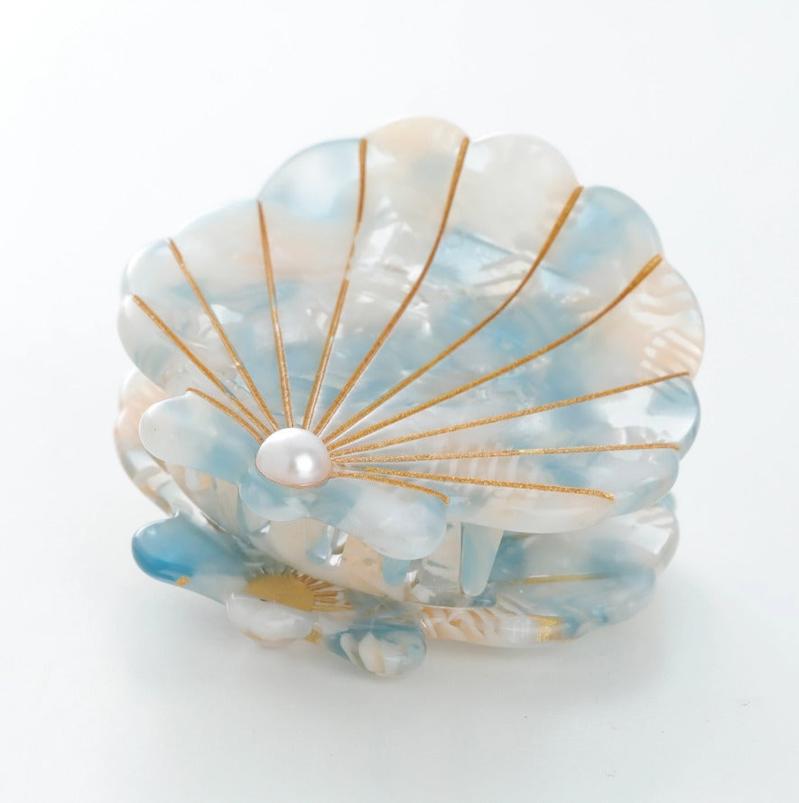 Pearl Seashell Hair Claw - The Tiny Details