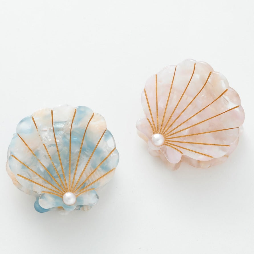 Pearl Seashell Hair Claw - The Tiny Details