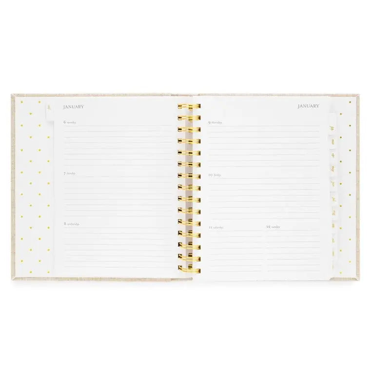 2025 Rose Concealed Planner - The Tiny Details