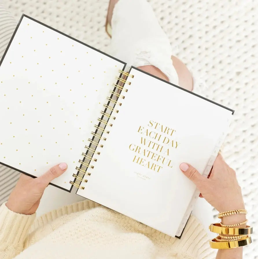 2026 Forest Green Signature Spiral Planner - The Tiny Details