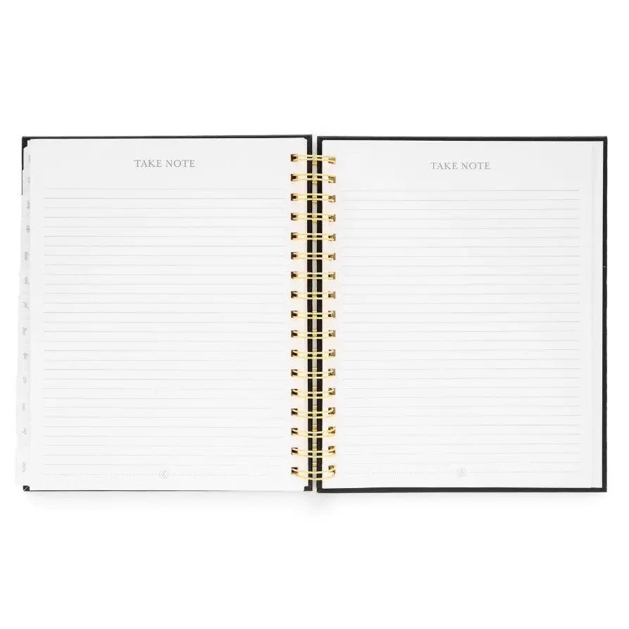2026 Forest Green Signature Spiral Planner - The Tiny Details
