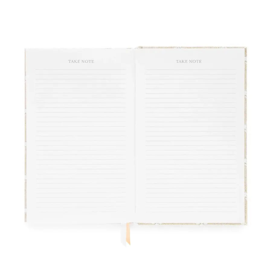 2026 Pink Gingham Small Bound Planner - The Tiny Details