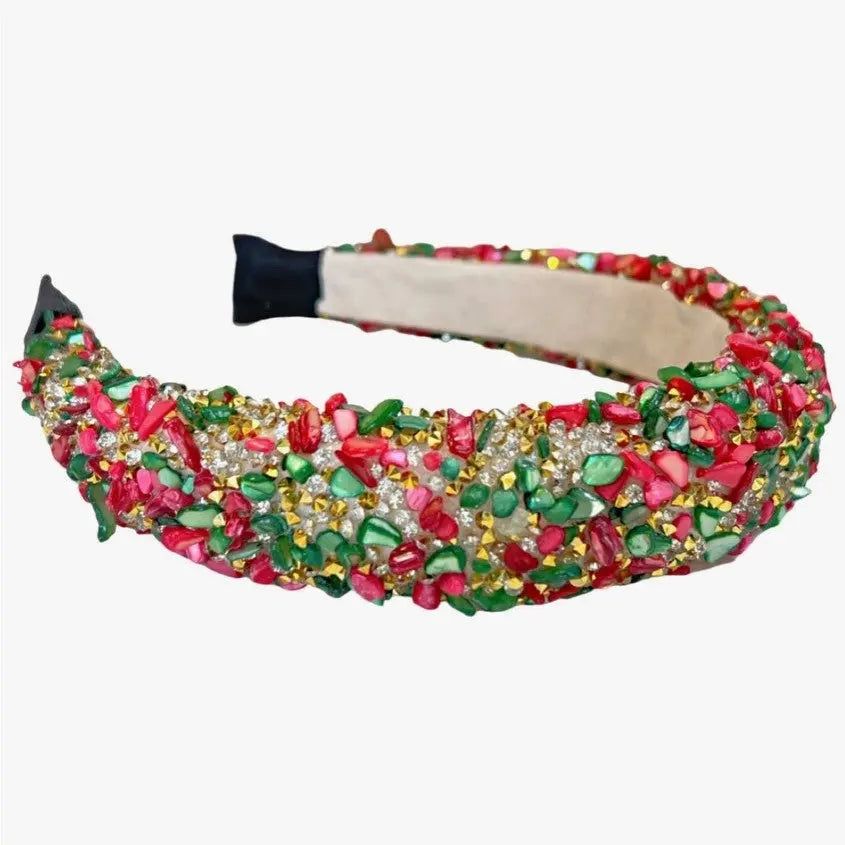 All That Glitters Holiday Headband - The Tiny Details