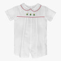 Christmas Tree Embroidered Romper - Shop Tiny Details