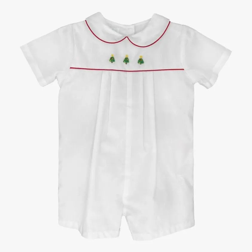 Christmas Tree Embroidered Romper - Shop Tiny Details