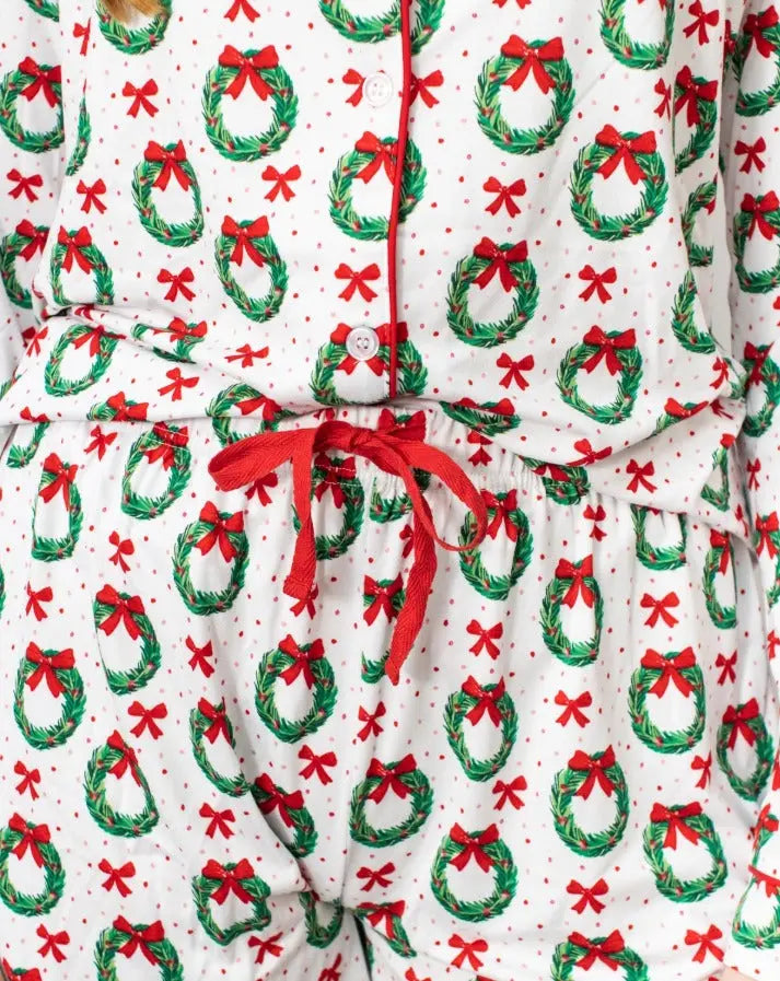 Clara Wreath Pajama Set - The Tiny Details