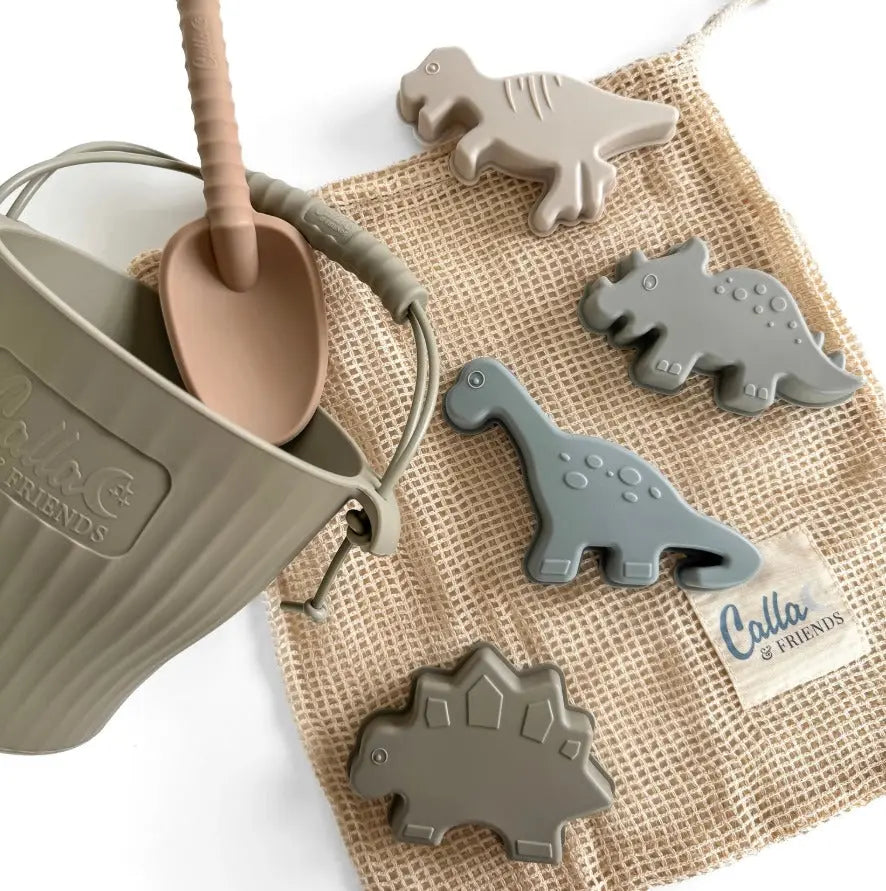 Dominic Dino Silicone Beach Toy Set