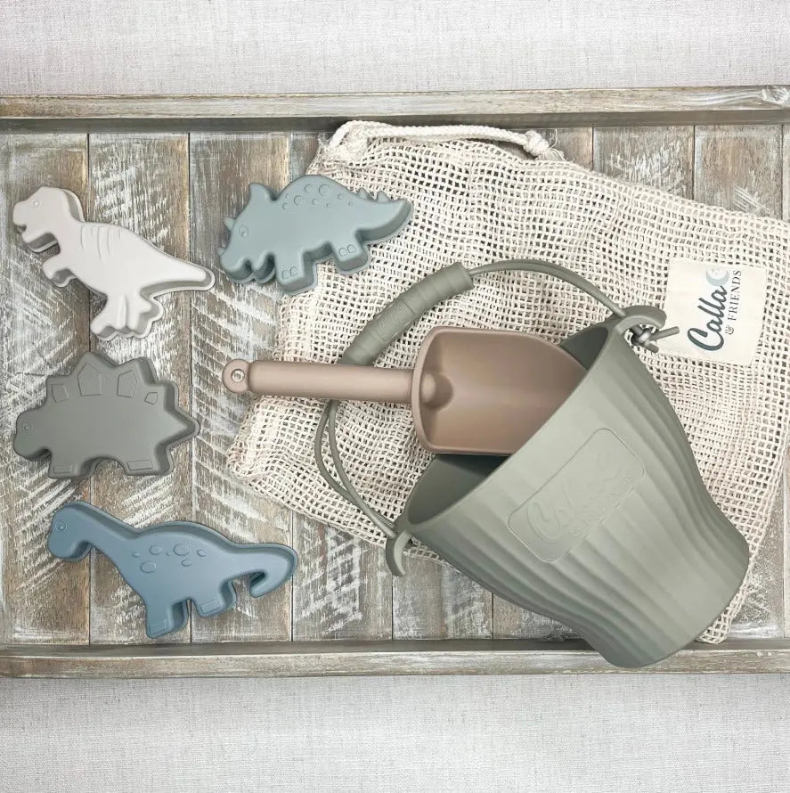 Dominic Dino Silicone Beach Toy Set