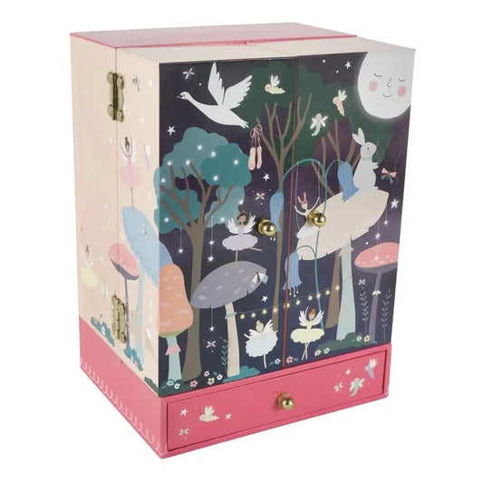 Enchanted Musical Jewelry Wardrobe Box - The Tiny Details