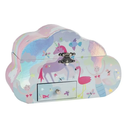 Fantasy Cloud Musical Jewelry Box - The Tiny Details