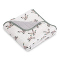 Flying Mallard Muslin Quilt Blanket