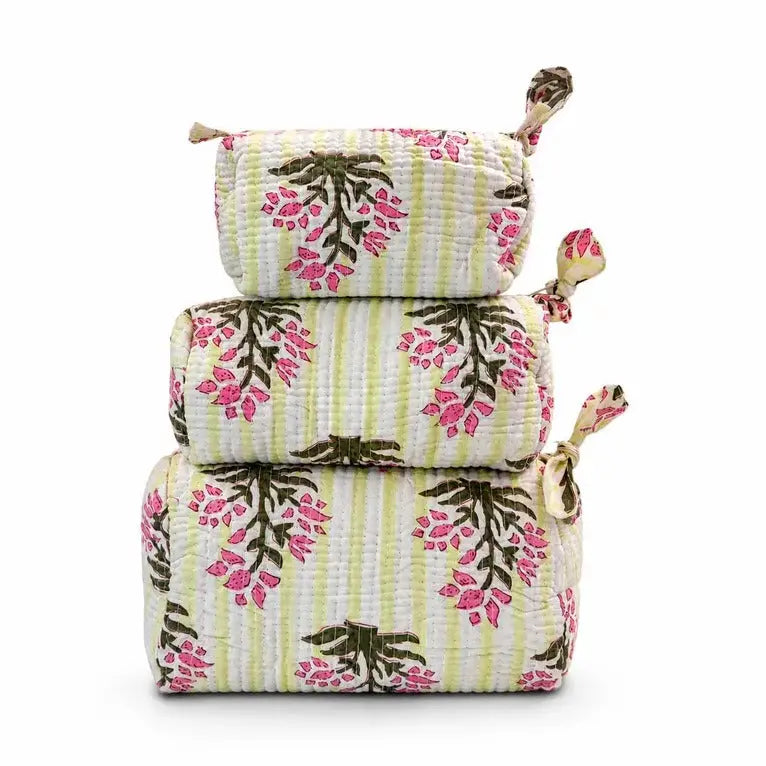 Garden Party Cosmetic Bag Set