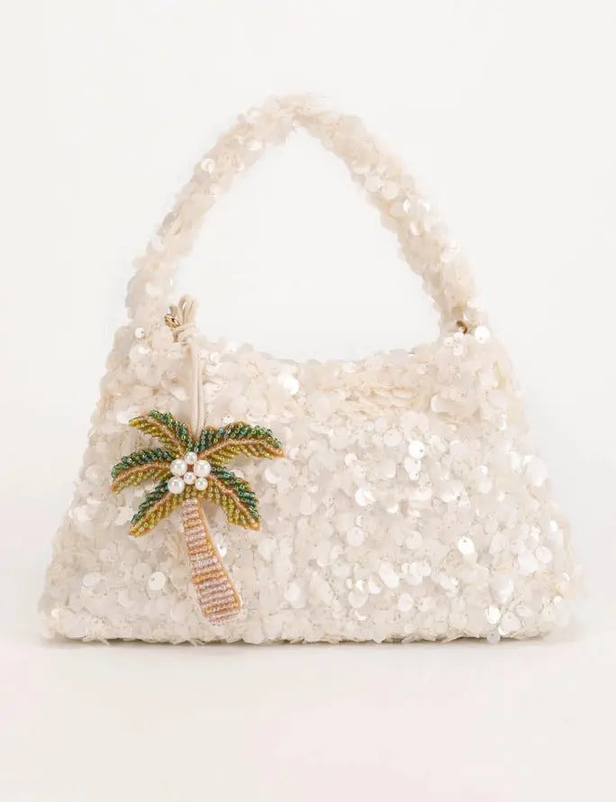 Glitter Sequin Evening Clutch Handbag