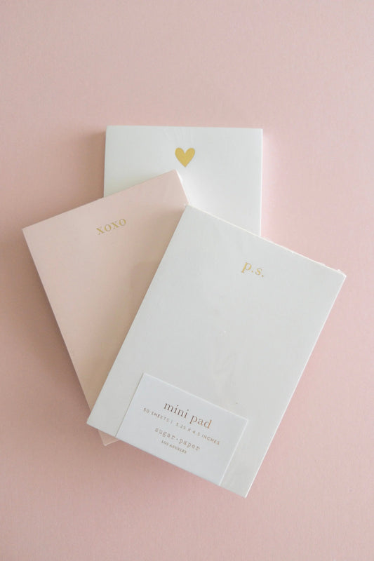 Shop Tiny Details Gold Foil Mini Notepads