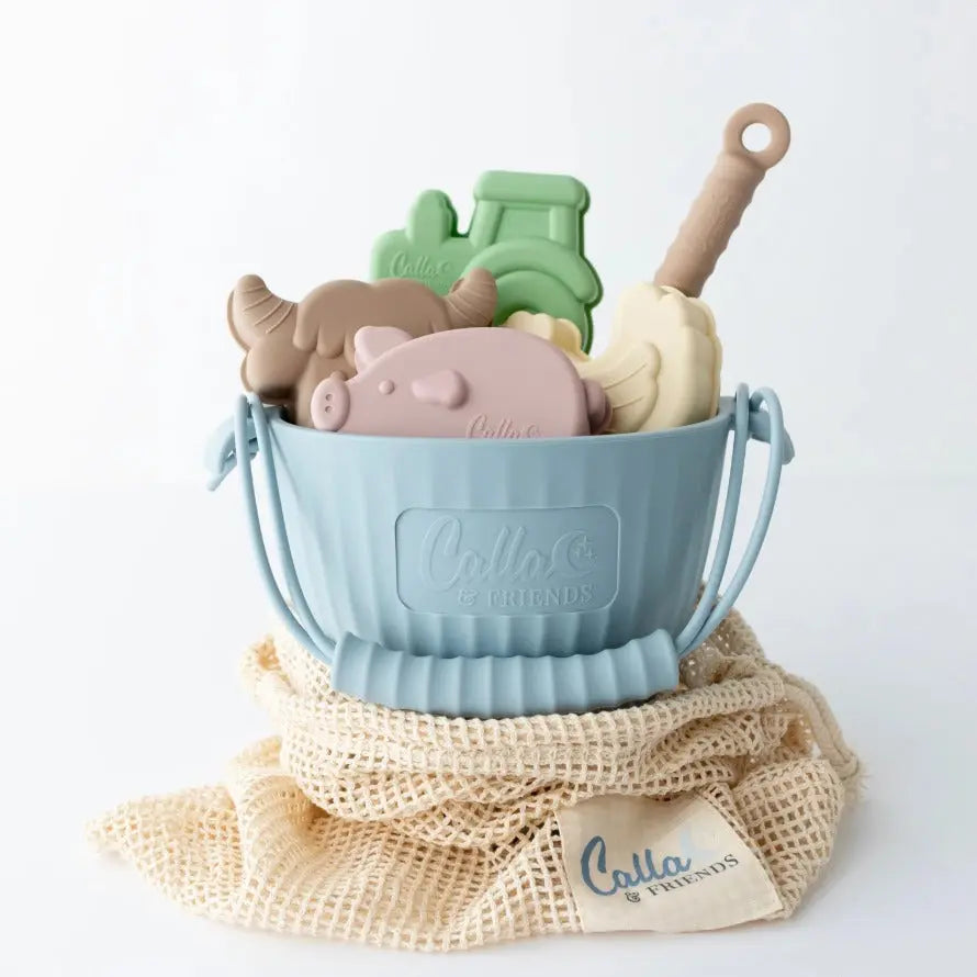 Hazel's Farm Silicone Beach Toy Set