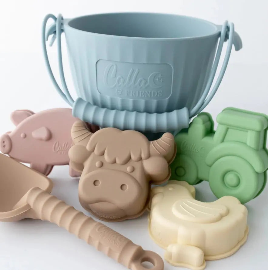 Hazel's Farm Silicone Beach Toy Set