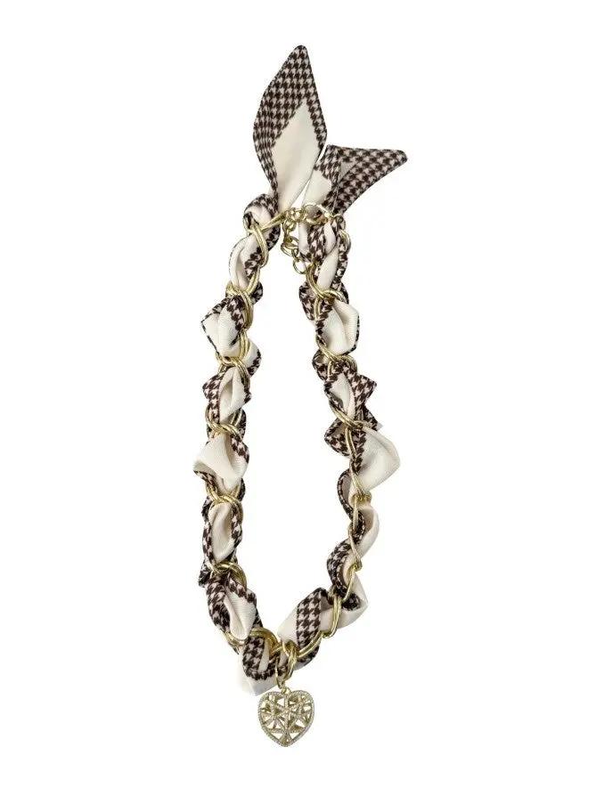 Indie Scarf Chain Necklace - The Tiny Details