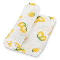 Lemons Soft Baby Muslin Swaddle Blanket