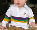 Mardi Gras Baby Rugby Shirt - The Tiny Details