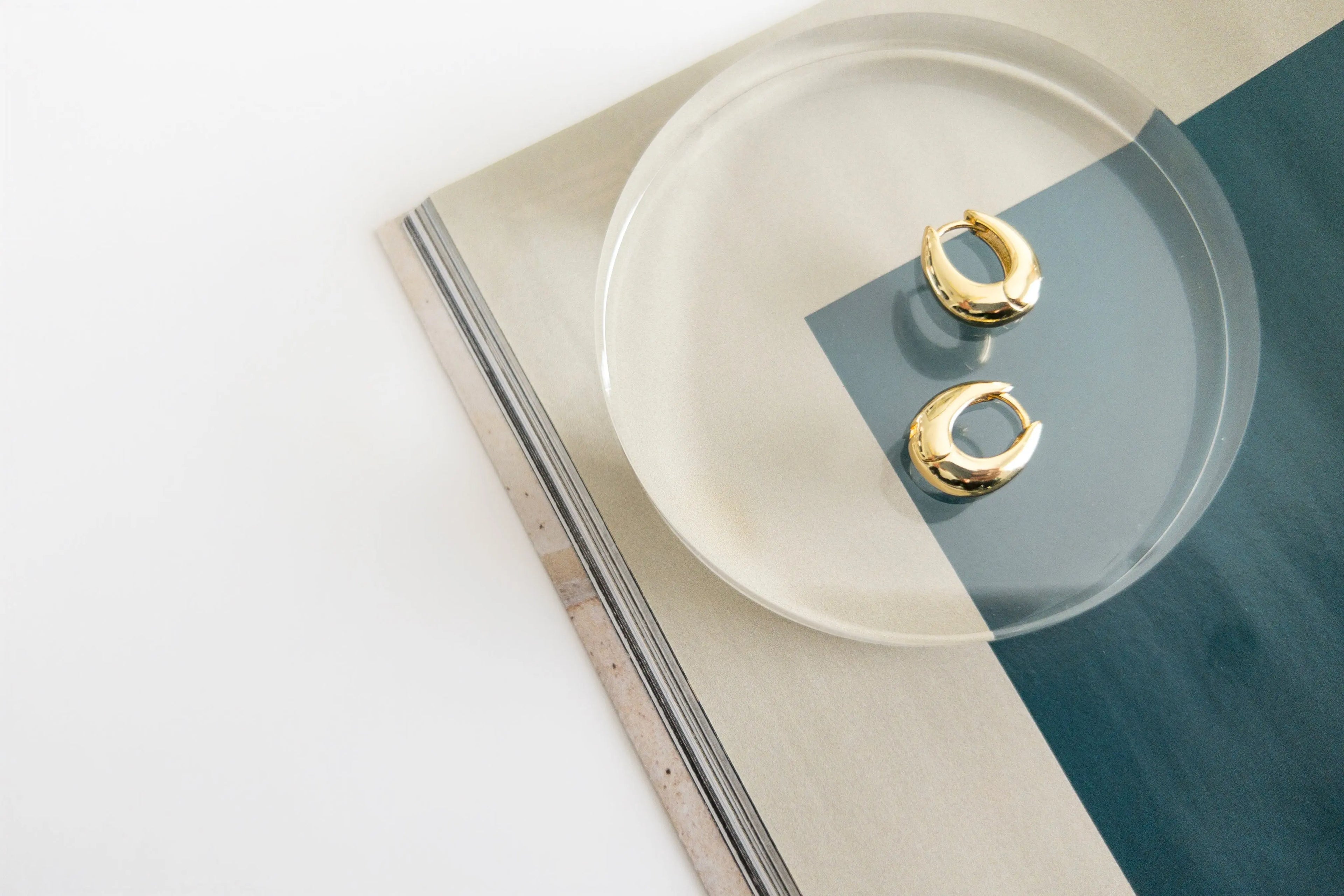 The Tiny Details Mini Gold Hinge Hoop Earrings