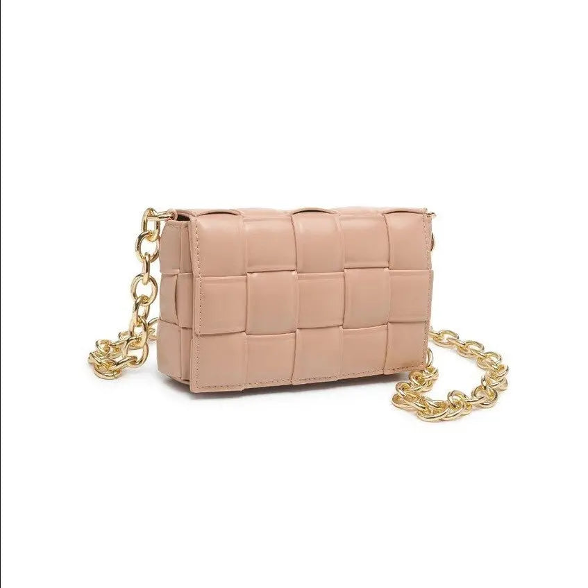 The Tiny Details Natural Holden Crossbody Handbag