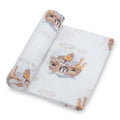Noah's Ark Baby Swaddle Blanket - The Tiny Details