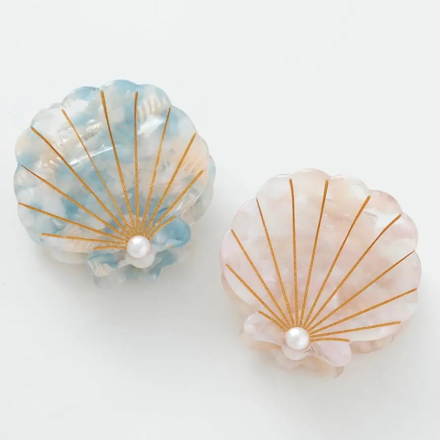 Pearl Seashell Hair Claw - The Tiny Details