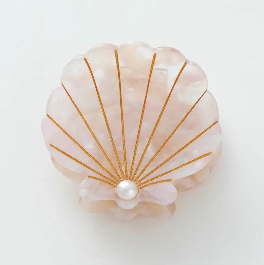 Pearl Seashell Hair Claw - The Tiny Details