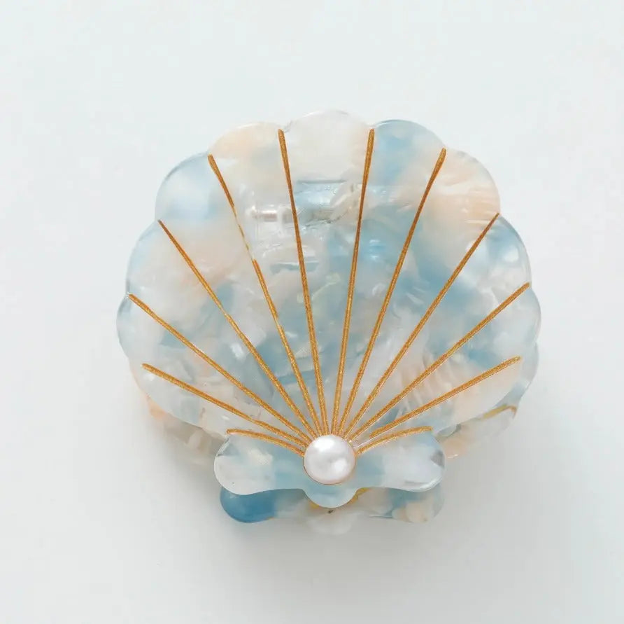 Pearl Seashell Hair Claw - The Tiny Details