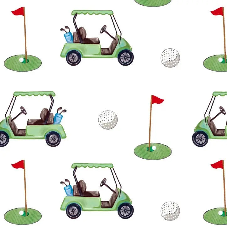 Round of Golf Baby Muslin Swaddle