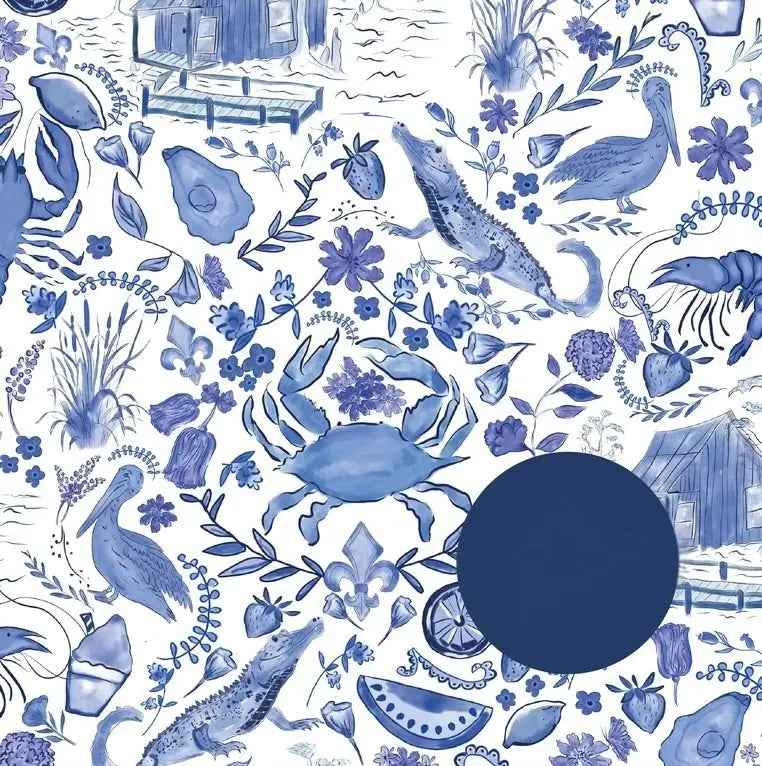 Southern Blues Bamboo Zippy Pjs - The Tiny Details